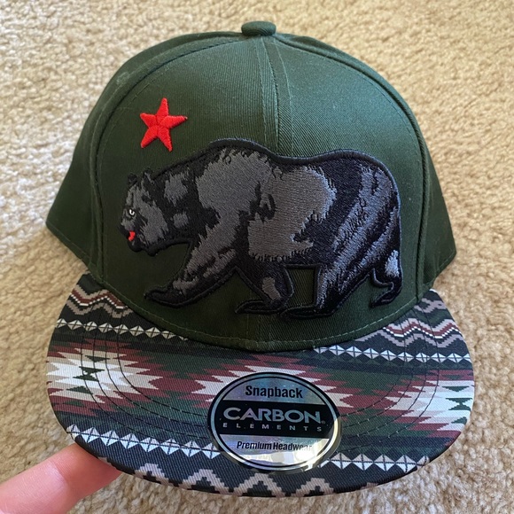 Carbon Elements California Bear SnapBack Hat - Picture 5 of 9